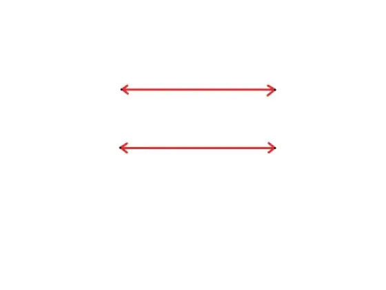 Image of Positions of Two Straight Lines