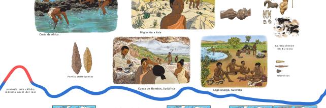Timeline Humans Spanish